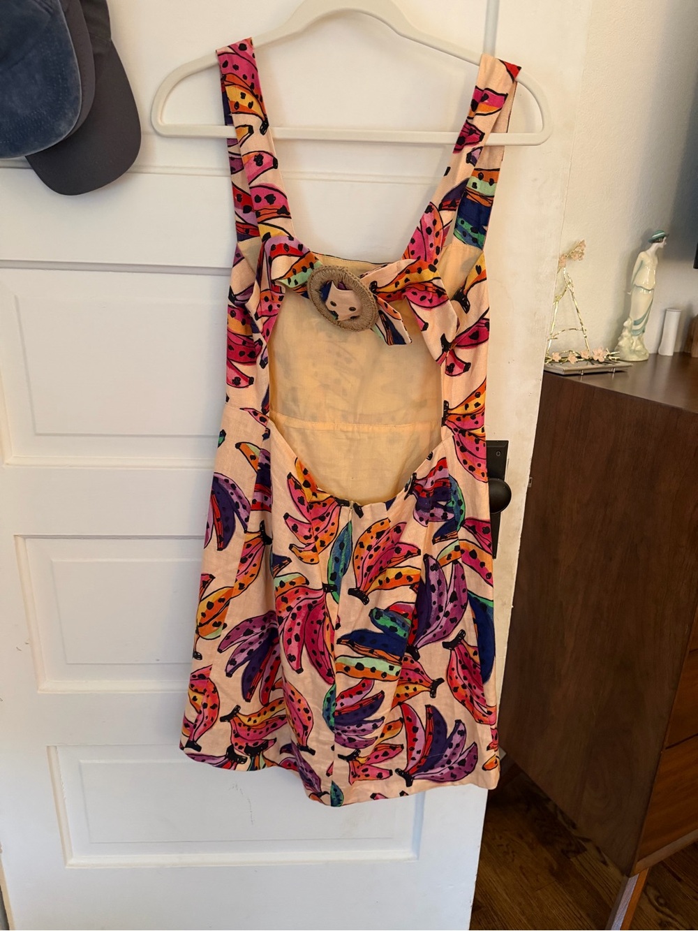 FARM Rio Multicolor Banana-Print Mini Dress - Picture 2 of 4